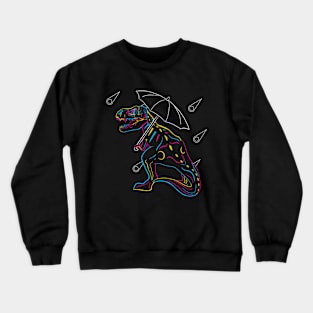 Dinosaur in the Storm Crewneck Sweatshirt